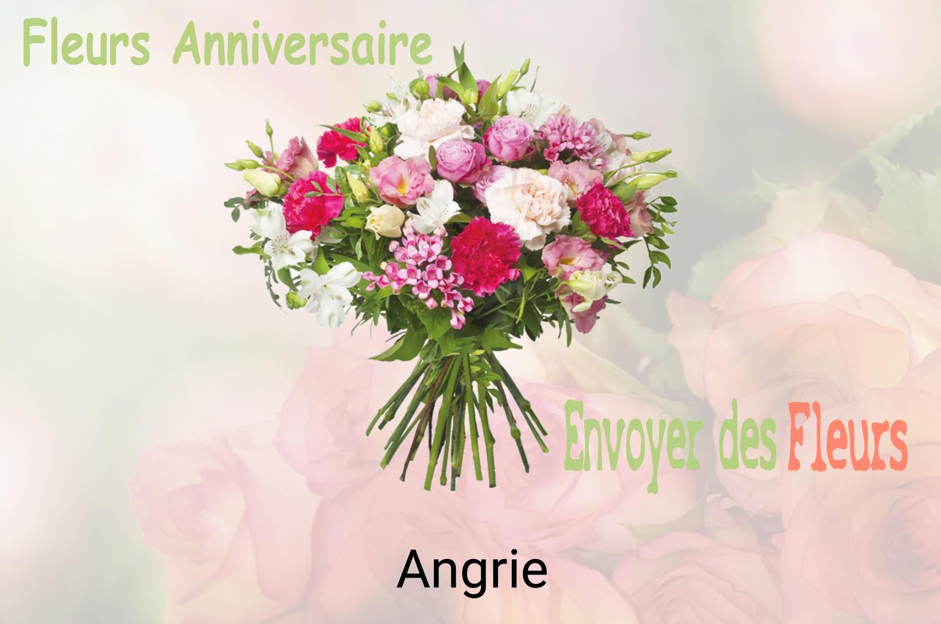 Bouquet de fleurs d’anniversaire livré à Angrie